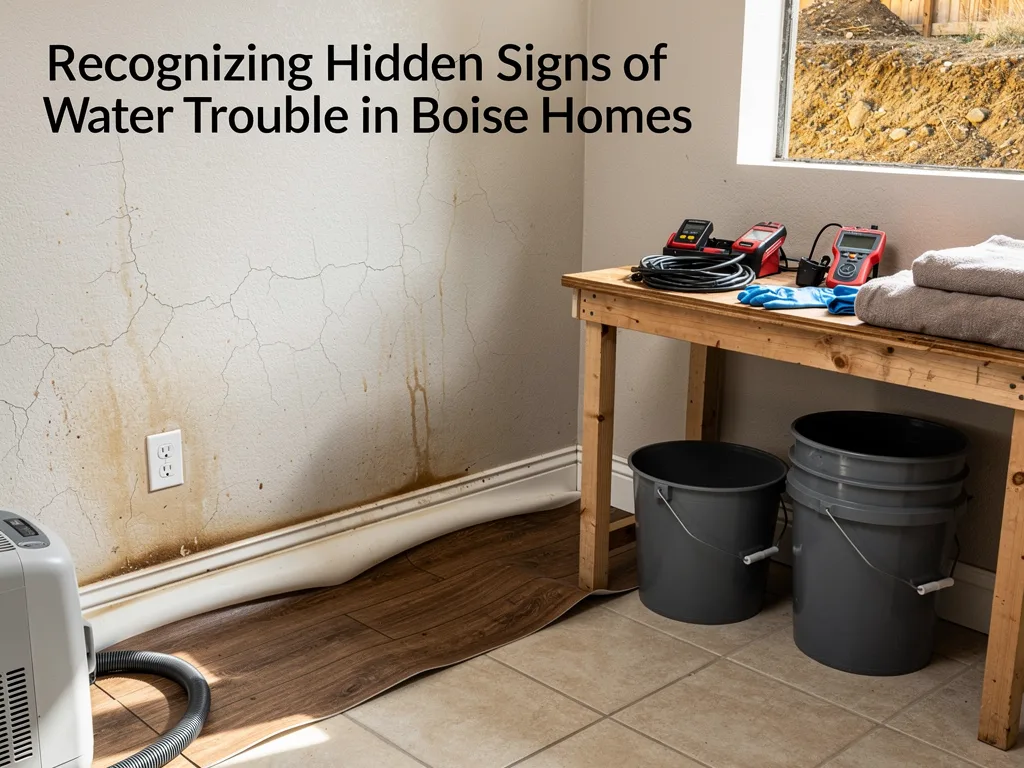 Recognizing Hidden Signs of Water Trouble in Boise Homes