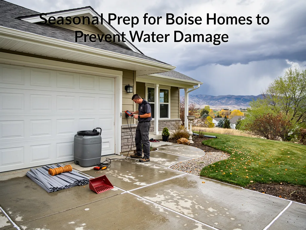 Seasonal Prep for Boise Homes to Prevent Water Damage